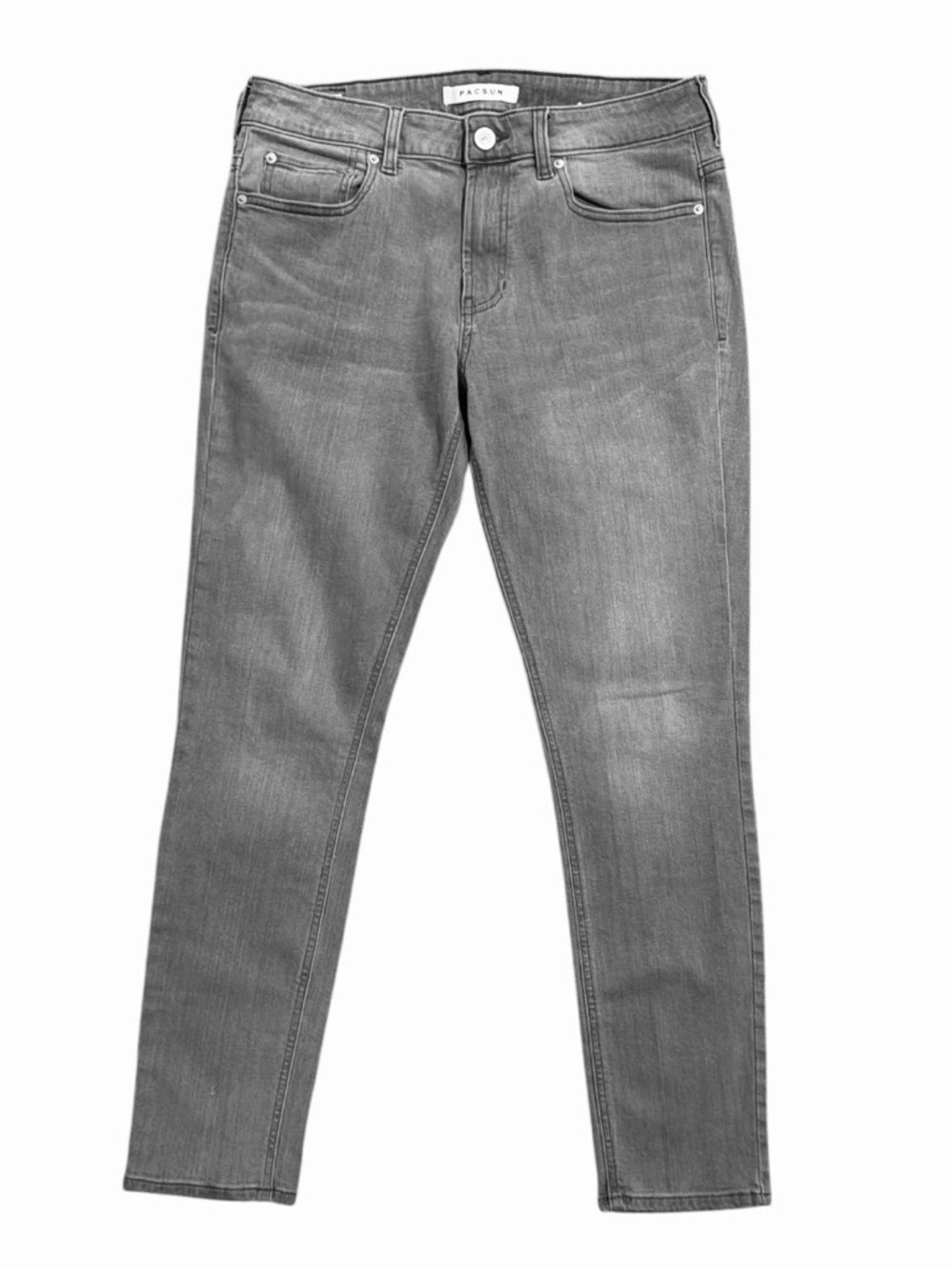 PacSun Men's Skinny Gray Stretch Jeans Size 32x30